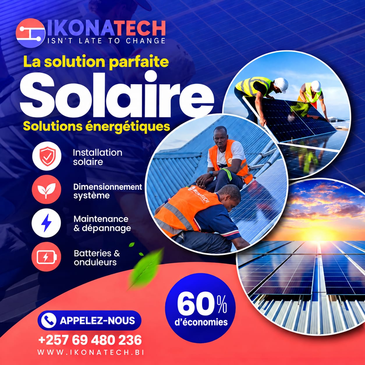 Votre énergie, notre expertise. IKONATECH vous accompagne vers le solaire.